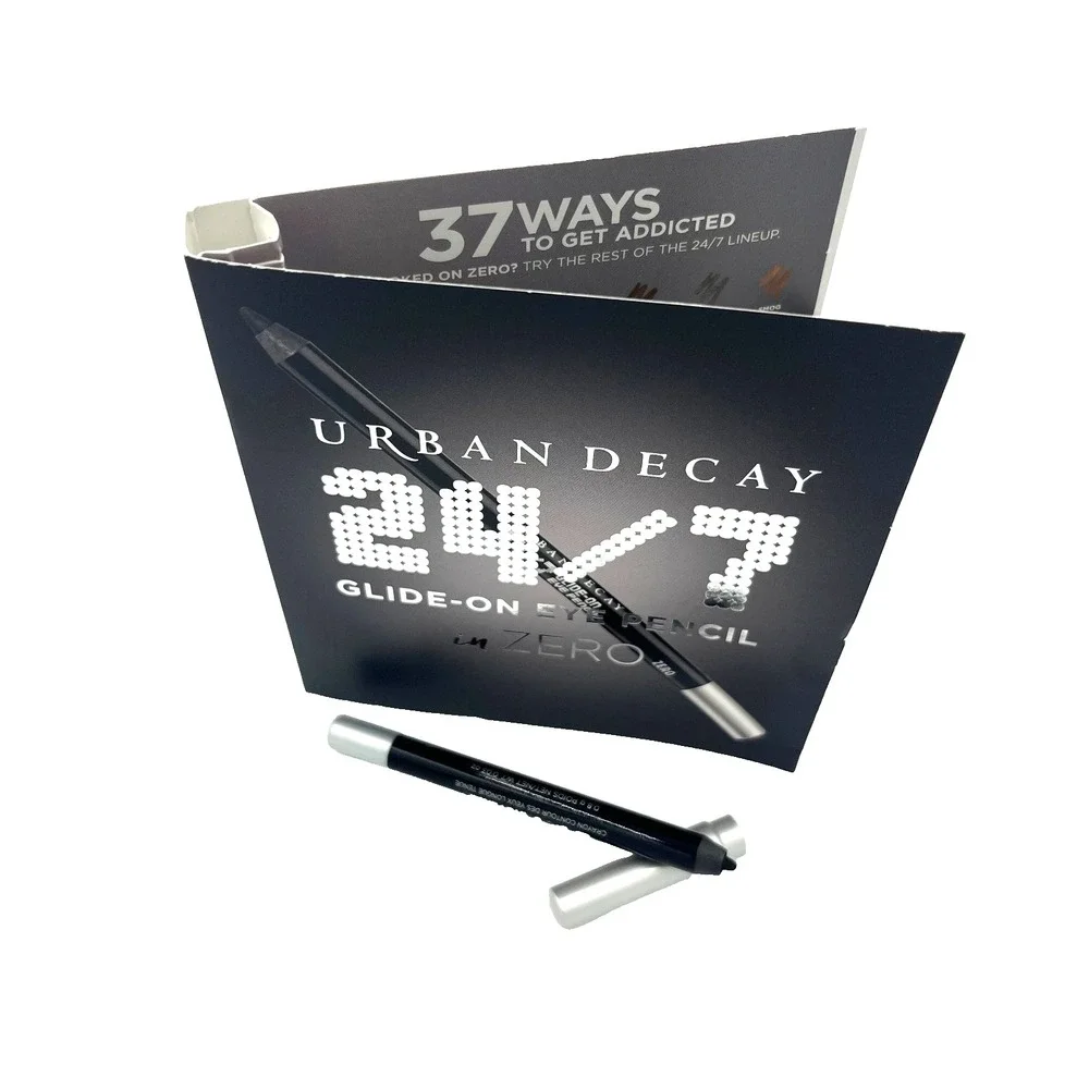 Urban Decay 24/7‎ Glide-On Waterproof Eye Pencil Liner in Zero Mini Size 0.03oz.